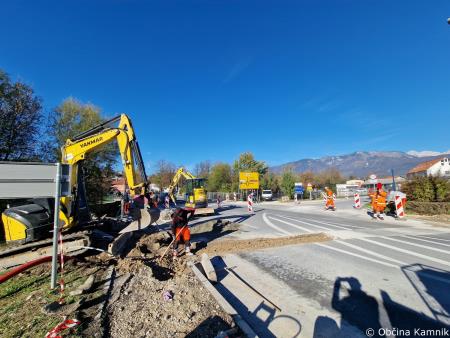 Izgradnja kolesarske povezave Kamnik–Godič (2)